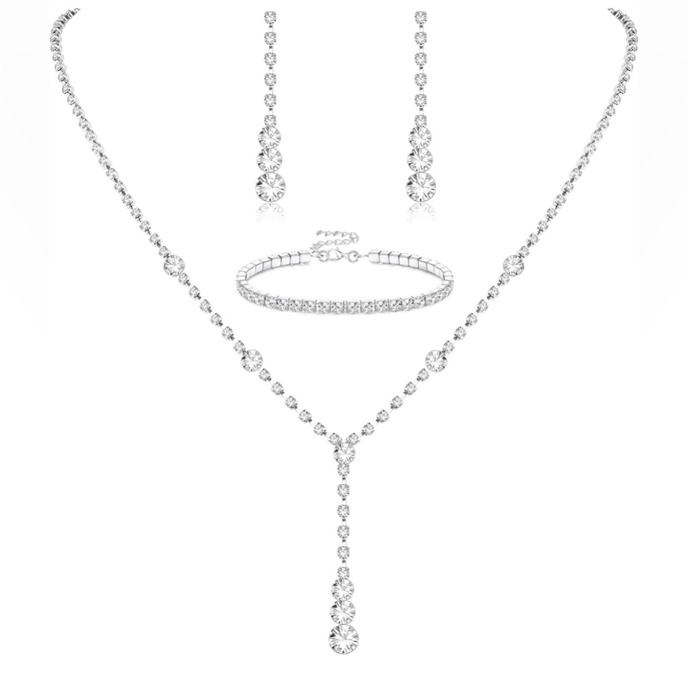 Wedding/Prom rhinestone Jewelry Set